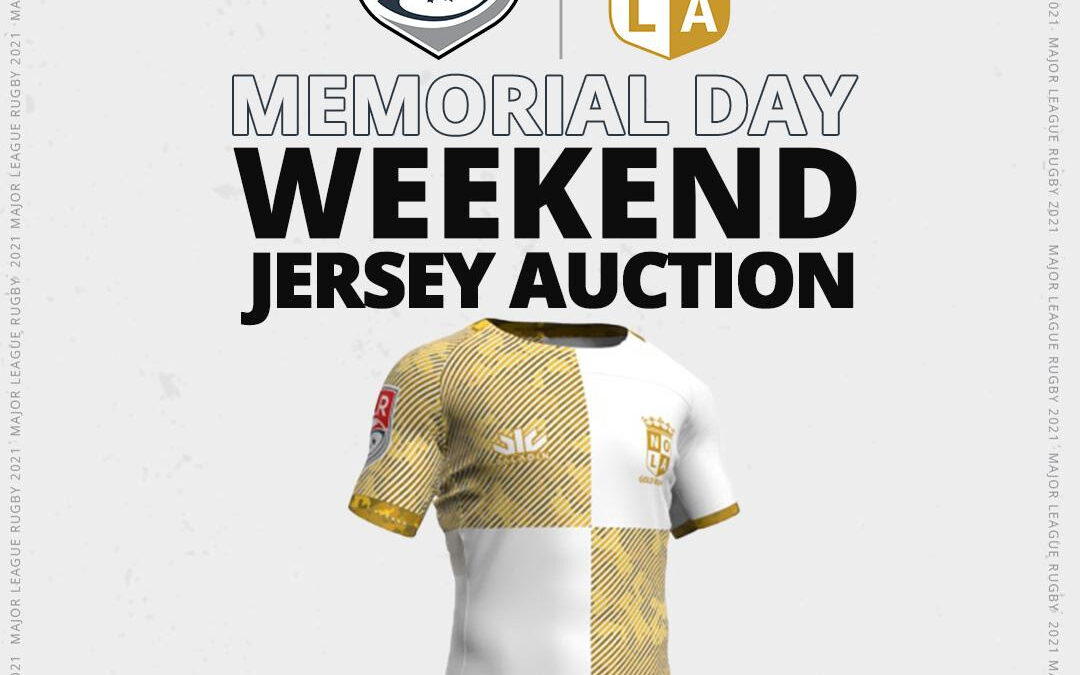 NOLA Gold Rugby Jersey Auction Benefits Veterans